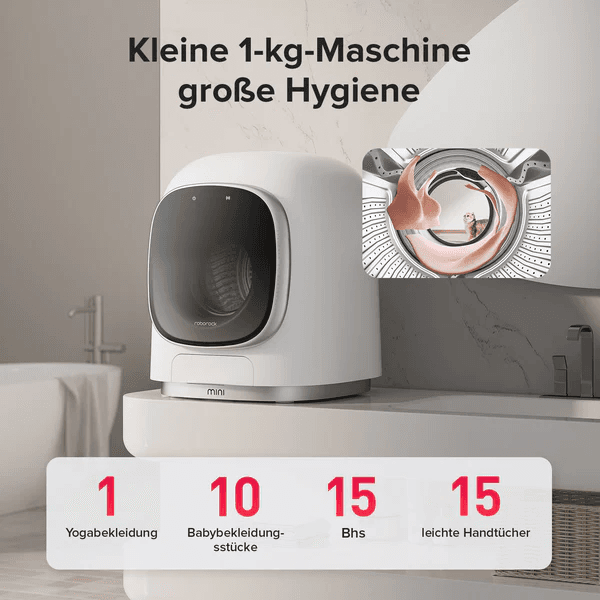 Kompakte Waschlösungen für moderne Lebensstile