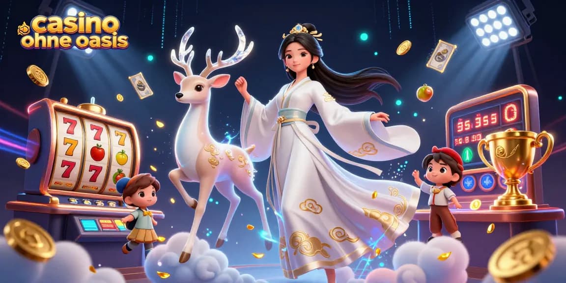 Experience excitement at a vibrant casino ohne oasis with dynamic slot games and engaging characters.