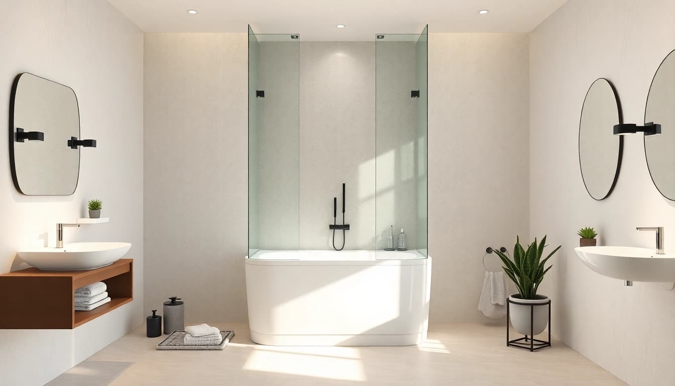 Genießen Sie die elegante sonni Duschkabine, die zeitgemäßes Design und Funktionalität vereint, ideal für Ihr Badezimmer.