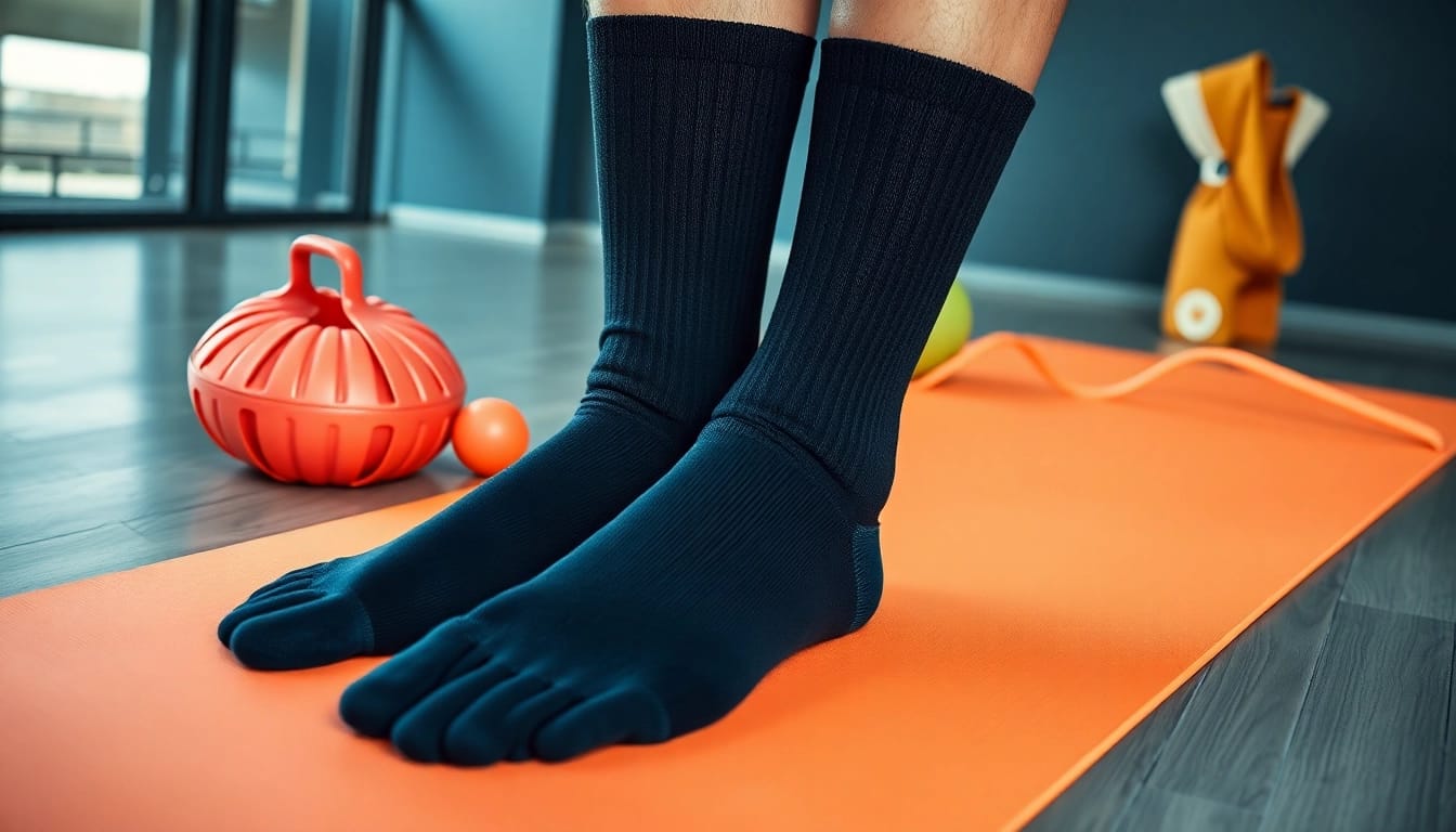 Tragen Sie unsere kompressionssocken für bessere Durchblutung und Unterstützung beim Sport.