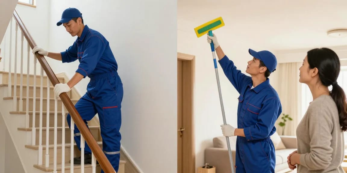 Professionelle Treppenhausreinigung Wuppertal von lokalem Dienstleister, vertrauenswürdig und qualifiziert.
