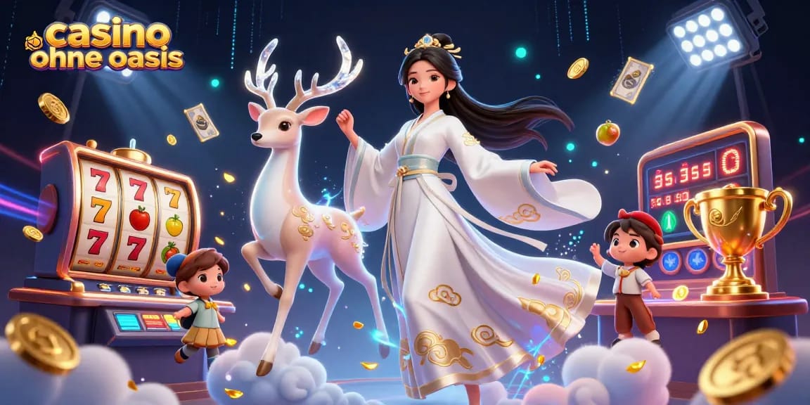 Experience excitement at a vibrant casino ohne oasis with dynamic slot games and engaging characters.