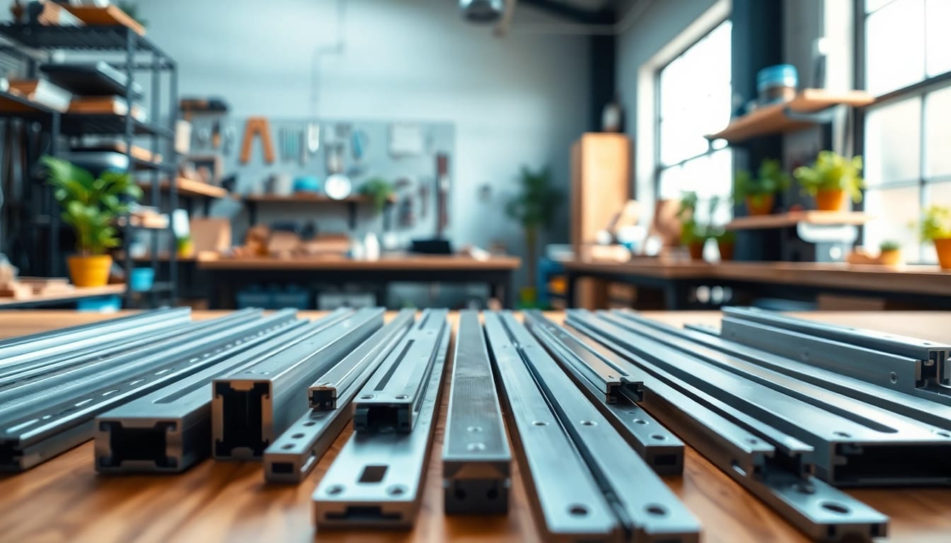 Efficient drawer slides by Drawer Slides Supplier in a precision-focused workshop environment.