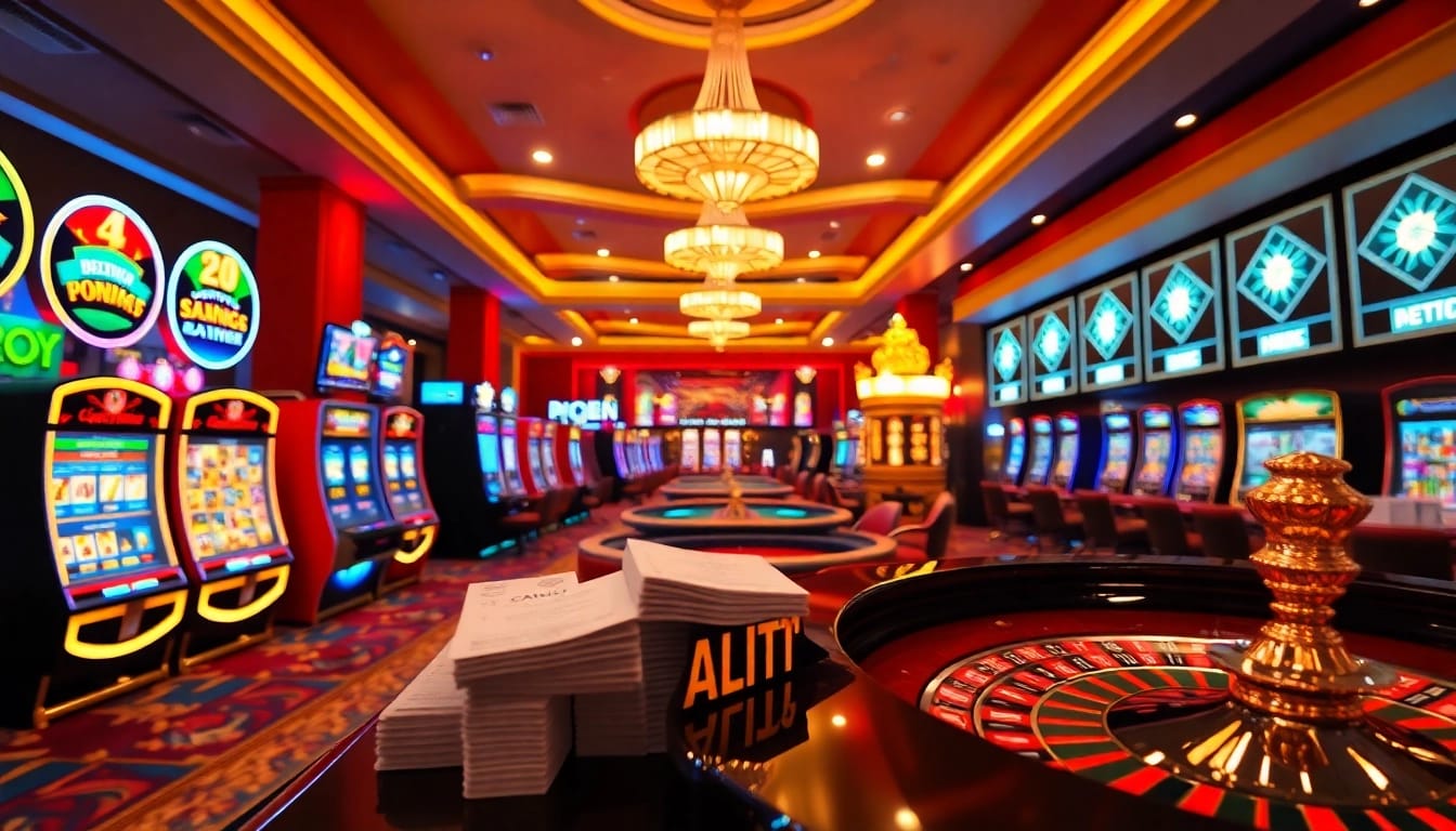 Enjoy a thrilling night at the casino with https://xx88.eu.com/ featuring slot machines and poker chips.