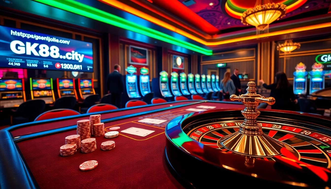 Experience high-stakes excitement at https://gk88.city/ with a vibrant casino atmosphere and live betting.