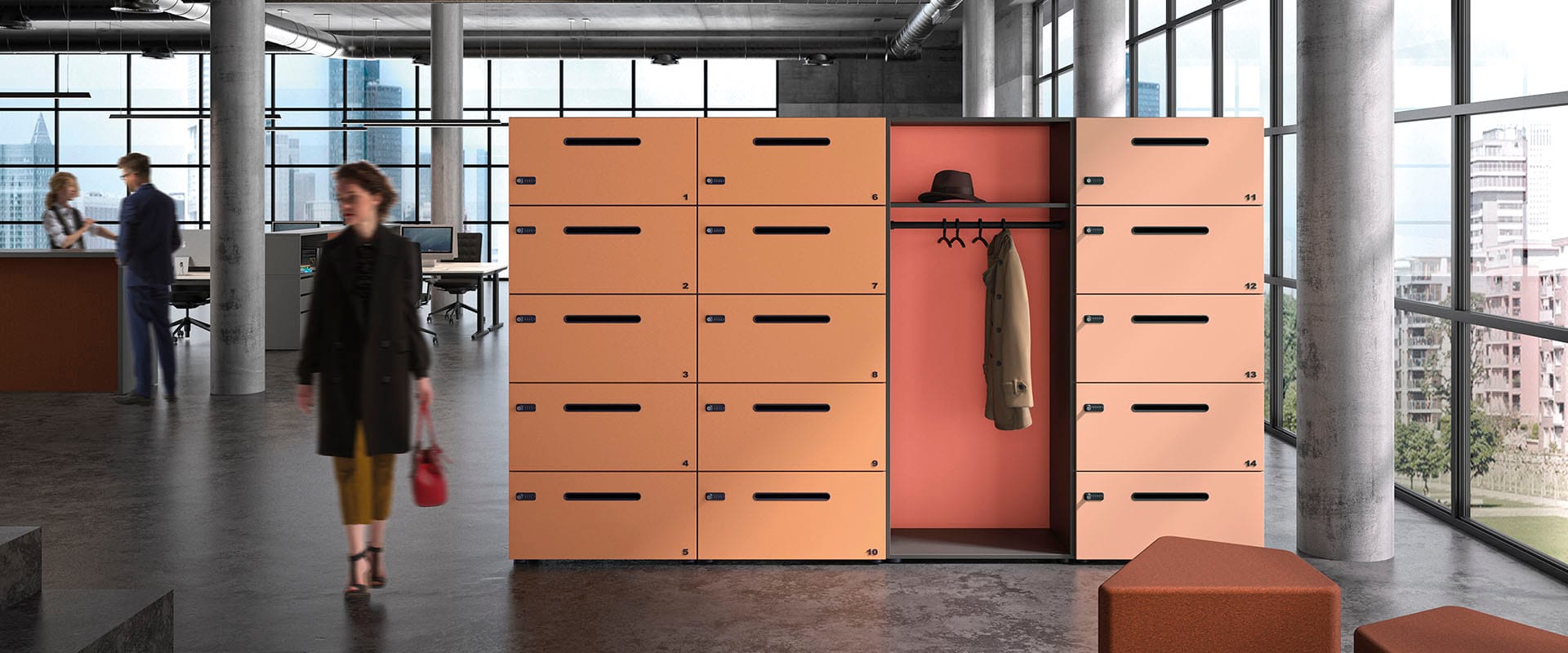Komfortable Feuerwehrspinde Comfort von Eurobox KG – Sicherheit trifft Design