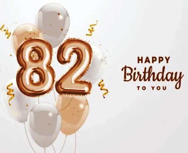 Alles Gute zum 82. Geburtstag: So feierst du diesen besonderen Tag