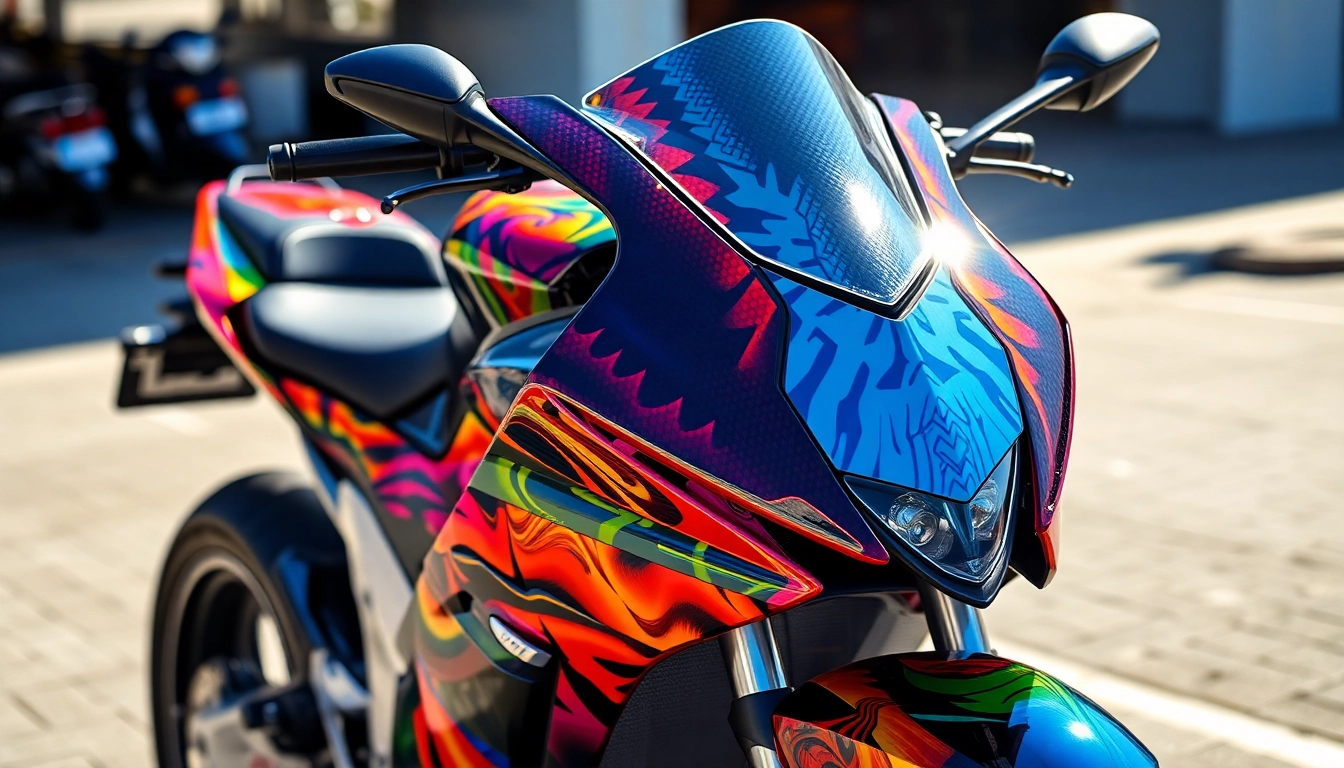 Finden Sie die beste Motorrad Folie kaufen mit einzigartigen Designs für Ihr Motorrad.
