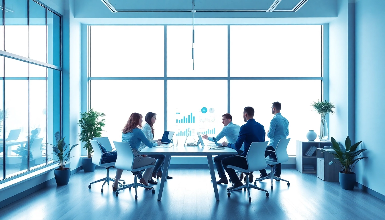 Explore the dynamic workspace of a pflegemarketing agentur demonstrating teamwork and modern design.