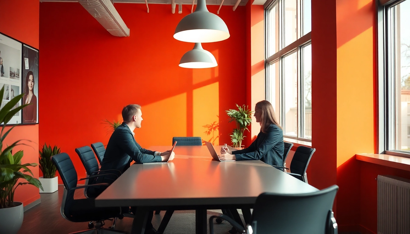 Professionelle Unternehmensberatung Leipzig im modernen Büro mit kompetentem Team