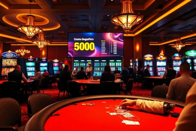 Erlebe das aufregende Ambiente eines online casino schweiz mit Spielautomaten, Blackjack-Tischen und verlockenden Bonusangeboten.