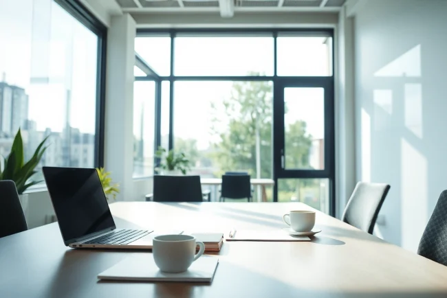 Headhunter Braunschweig bei der Talentakquise in einem modernen Büro.