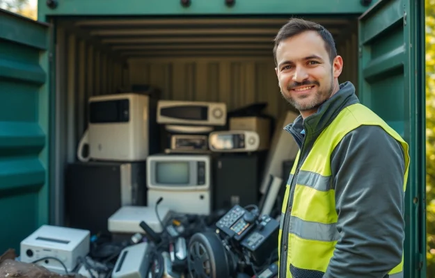 Schrotthändler Wuppertal holt professionelle Elektrogeräte kostenlos und umweltfreundlich ab.