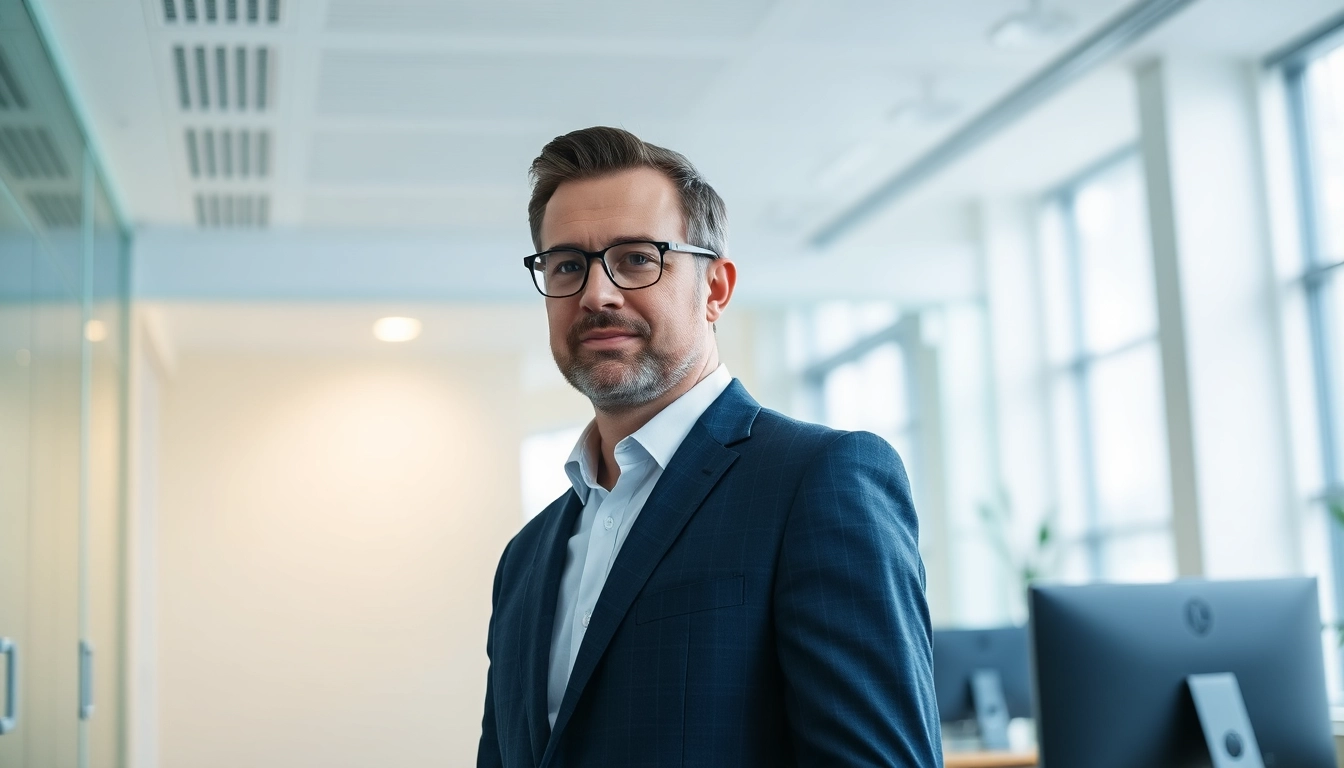 Headhunter Gesundheitswesen führt ein vertrauensvolles Gespräch mit einem Facharzt in einem modernen Büro.