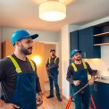 Räumung Wien: Professionelle Helfer bei der Entrümpelung einer Wohnung, die für Ordnung sorgen.