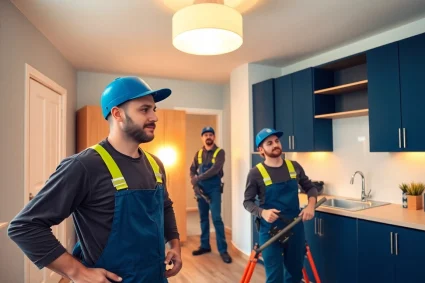 Räumung Wien: Professionelle Helfer bei der Entrümpelung einer Wohnung, die für Ordnung sorgen.