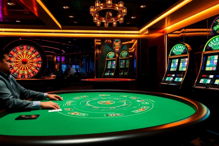 Exciting poker game scene at https://f8bet.dental/, showcasing strategy and luxury in a casino atmosphere.