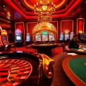 Experience the excitement of gambling with https://789cluber.com/ featuring casino tables and vibrant slot machines.