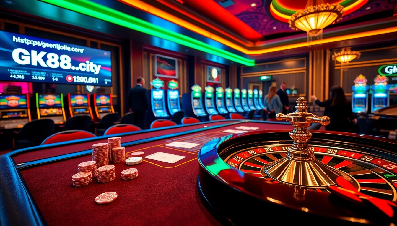 Experience high-stakes excitement at https://gk88.city/ with a vibrant casino atmosphere and live betting.
