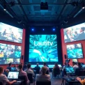 Lauthaitv media studio showcasing dynamic content and technology.