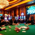 Experience thrilling gameplay at tại 789club with exciting poker tables and colorful chips.