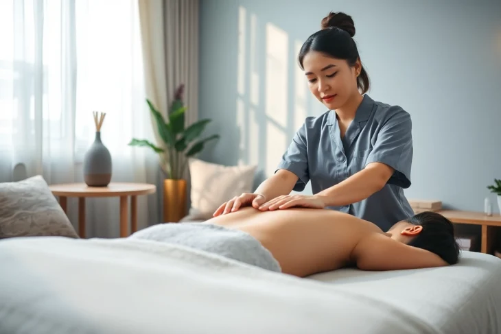 편안한 오산출장마사지 세션으로 최상의 안락함을 위한 차분한 분위기를 조성합니다.