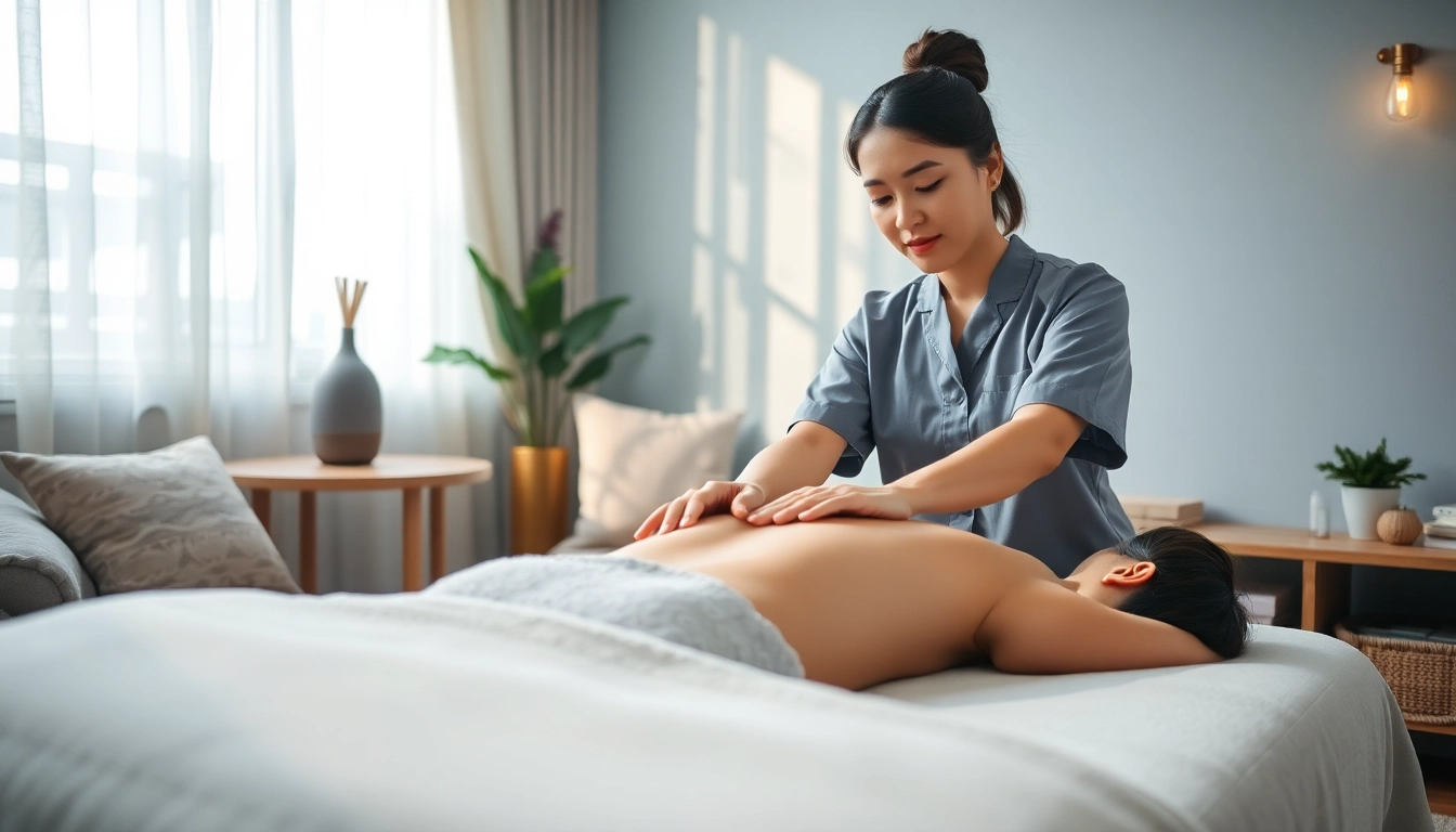 편안한 오산출장마사지 세션으로 최상의 안락함을 위한 차분한 분위기를 조성합니다.